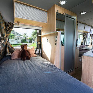Mighty Deuce Plus Motorhome – 2+1 Berth AU Interior Bedside Cabin Styling Mighty Deuce Plus Motorhome – 2+1 Berth AU Interior Bedside Cabin Styling