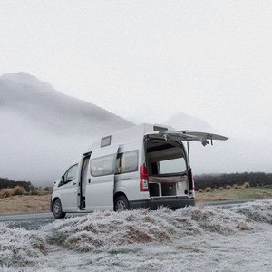 Kiwi ST – 2 Berth NZ Exterior Open Rear Doors Mountain View Kiwi ST – 2 Berth NZ Exterior Open Rear Doors Mountain View