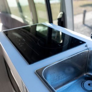 Kiwi ST – 2 Berth NZ Interior Kitchen Stovetop Sink Kiwi ST – 2 Berth NZ Interior Kitchen Stovetop Sink