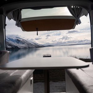 Kiwi ST – 2 Berth NZ Interior Rear Dinette Lake View Kiwi ST – 2 Berth NZ Interior Rear Dinette Lake View