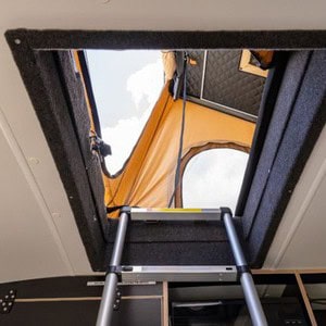 Mighty DeLite Campervan – 4 Berth NZ Interior Ceiling Roof Hatch Mighty DeLite Campervan – 4 Berth NZ Interior Ceiling Roof Hatch