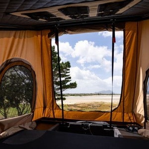 Mighty DeLite Campervan – 4 Berth NZ Interior Popup Rooftent View Mighty DeLite Campervan – 4 Berth NZ Interior Popup Rooftent View