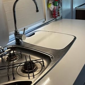 RCC SH Motorhome – 4 Berth Kitchen RCC SH Motorhome – 4 Berth Kitchen