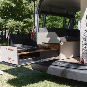 Lylo Motorhome – 2 Berth Back view Lylo Motorhome – 2 Berth Back view