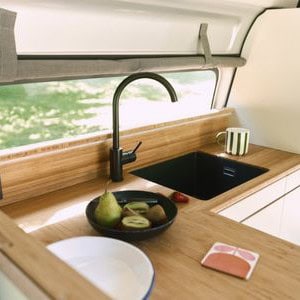 Lylo Motorhome – 2 Berth Interior kitchen Lylo Motorhome – 2 Berth Interior kitchen