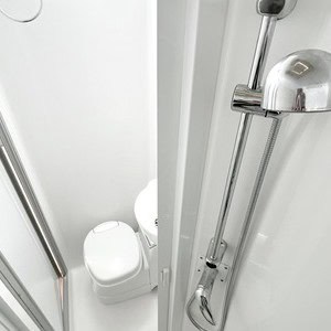 Jucy Chilld Big Kahuna 6 Berth NZ Interior Bathroom Shower Jucy Chilld Big Kahuna 6 Berth NZ Interior Bathroom Shower