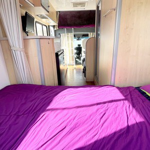 Jucy Chilld Big Kahuna 6 Berth NZ Interior Rear Queen Bed Jucy Chilld Big Kahuna 6 Berth NZ Interior Rear Queen Bed