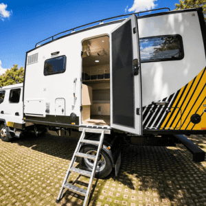MD Off-Grid – 6 Berth NZ Entry Door Steps MD Off-Grid – 6 Berth NZ Entry Door Steps