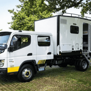 MD Off-Grid – 6 Berth NZ Front Side Angle MD Off-Grid – 6 Berth NZ Front Side Angle