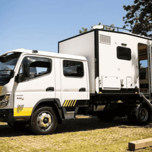 MD Off-Grid – 6 Berth NZ Front Three Quarter View MD Off-Grid – 6 Berth NZ Front Three Quarter View