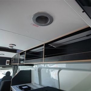 Apollo Endeavour Campervan – 4 Berth storage