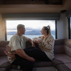 Apollo Euro Deluxe Motorhome – 6 Berth Interior Rear Lounge Lake View