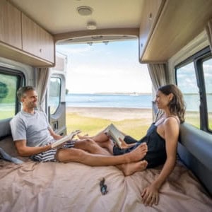 Britz Venturer Motorhome – 2 Berth Bed
