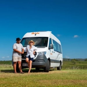 Britz Venturer Motorhome – 2 Berth Front View