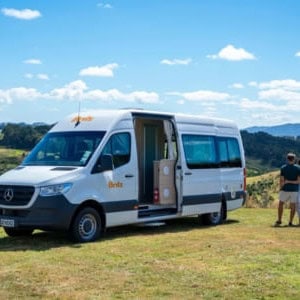 Britz Venturer Motorhome – 2 Berth Side View 2