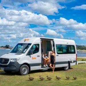 Britz Venturer Motorhome – 2 Berth Side View