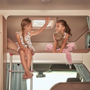 Mighty Big Six Motorhome 6 Berth NZ Overcab Bunk Beds