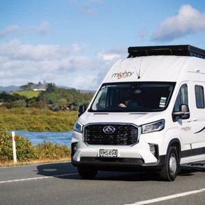 Mighty Double Down Campervan – 4 Berth NZ Exterior Driver Side View 2