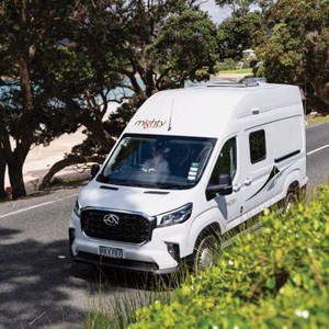 Mighty Highball Campervan – 2 Berth NZ Exterior Driver Side View