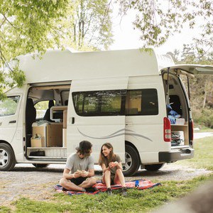 Mighty Highball Campervan – 2 Berth NZ Exterior Side View Campervan