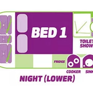 jucy-chaser-campervan-4-berth-layout-night-lower