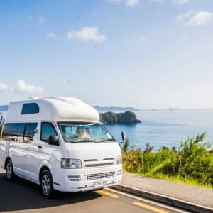 Lucky Rover High Top Campervan – 4 Berth Front View
