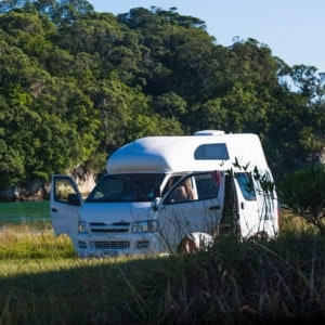 Lucky Rover High Top Campervan – 4 Berth Side View 2