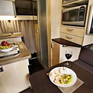 TUI Trail Seeker Deluxe – 2 Berth – living room