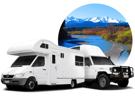 campervan hire in Queenstown, New Zealand