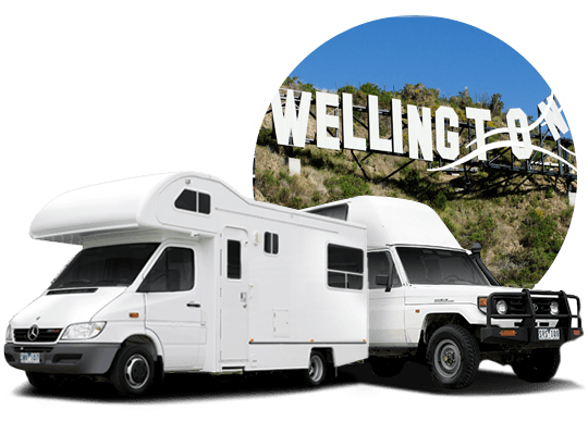 campervan hire in Wellington, New Zealand