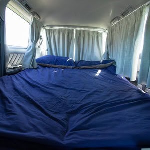 Lucky Rodeo Campervan 2 Berth – NZ Rear Double Bed