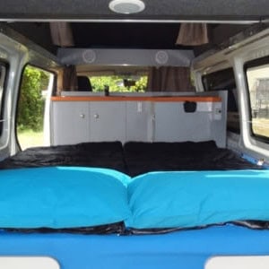 TA HiTop Campervan – 3 Berth Bed 2