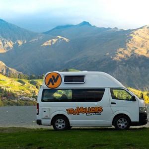 TA HiTop Campervan – 3 Berth NZ Exterior Alpine Side Profile
