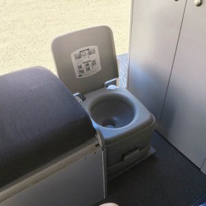 TA Kuga Campervan – 3 Berth Toilet
