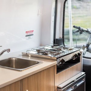 PH Motorhome – 2+1 Berth – NZ Kitchen Stovetop Sink