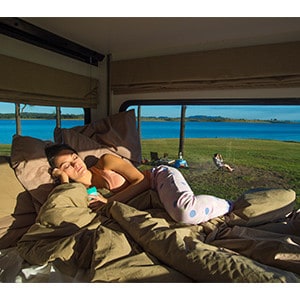 Maui Cascade Motorhome – 4 Berth – bed lifestyle