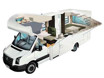 RVR Self Contained Campervan – 6 Berth