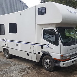 SAS Canter Motorhome – 6 Berth – external photo