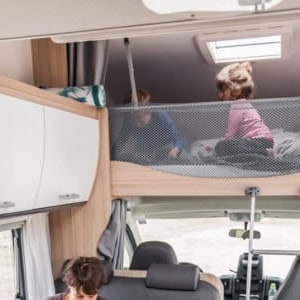 MC Family Luxury Motorhome – 6 Berth Bed