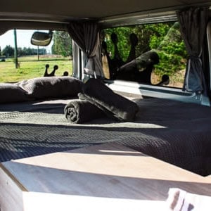 EC Compact Camper – 2 Berth Bed