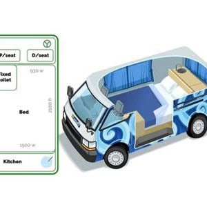 ES SC – 2 Berth Layout Night