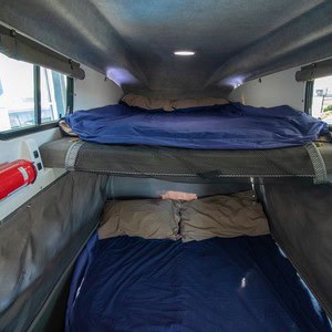 Lucky Rambler High Top Campervan 3 Berth – NZ Top and Bottom Beds