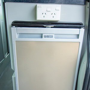 Lucky Rambler High Top Campervan 3 Berth – NZ Waeco Fridge Closed