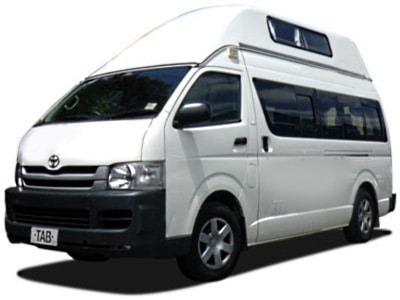 BZ Toyota Hiace Campervan – 4+1 Berth