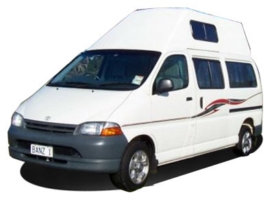 BZ Toyota Hiace SBV HiTop Campervan 2 Berth