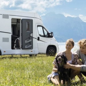 MC Kiwi Compact Motorhome – 3 Berth Side View