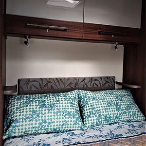 RVR Bailey Motorhome – 2 Berth – bed