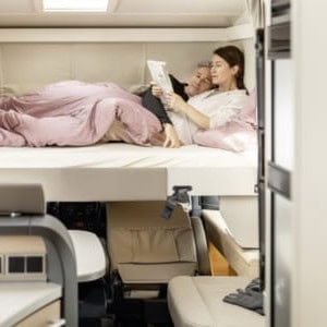 MC Comfort Luxury Motorhome – 4 Berth Bed