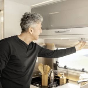 MC Comfort Luxury Motorhome – 4 Berth Kitchen