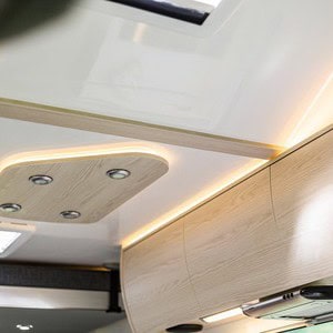 PH GEM Standard Motorhome – 4 Berth – NZ Overhead Lighting Panel
